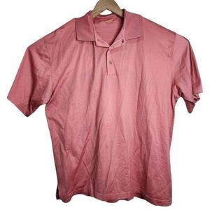 Ben Hogan Polo Shirt Men's Large Short‎ Sleeve Pink